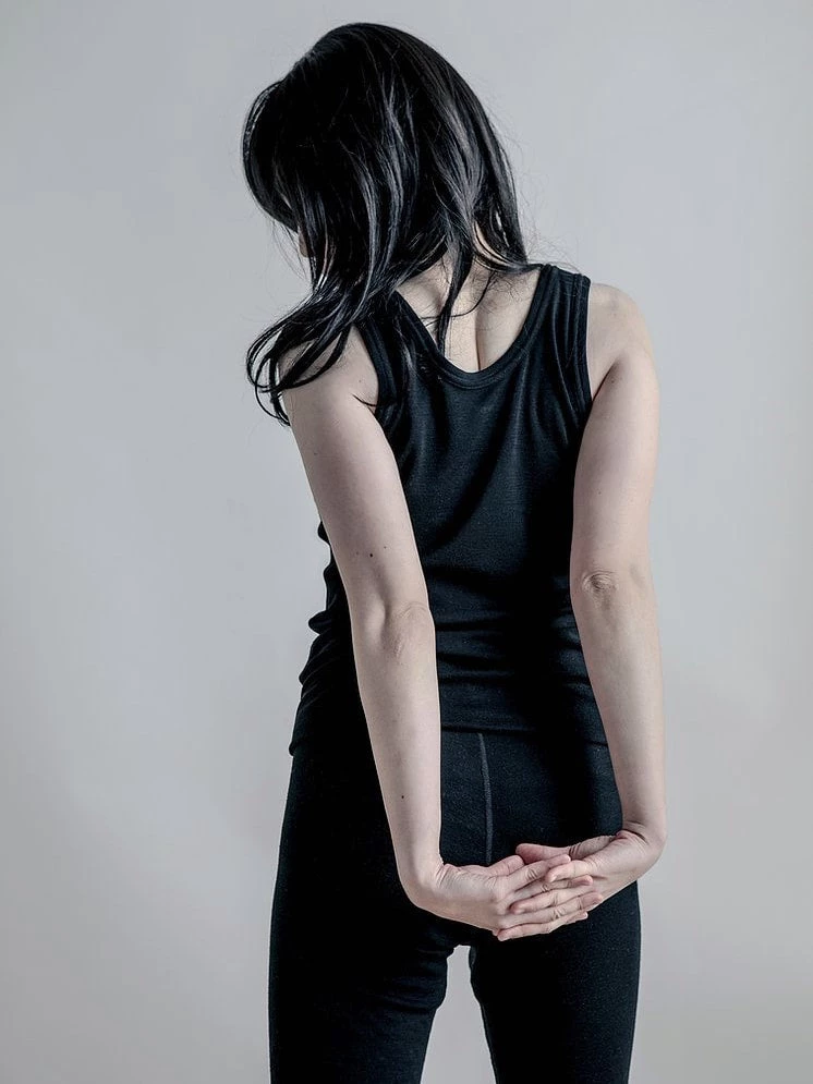 YARN Nz Tui Merino Tank Top - Black Wardrobe 3 YARN Nz Tui Merino Tank Top - Black Wardrobe