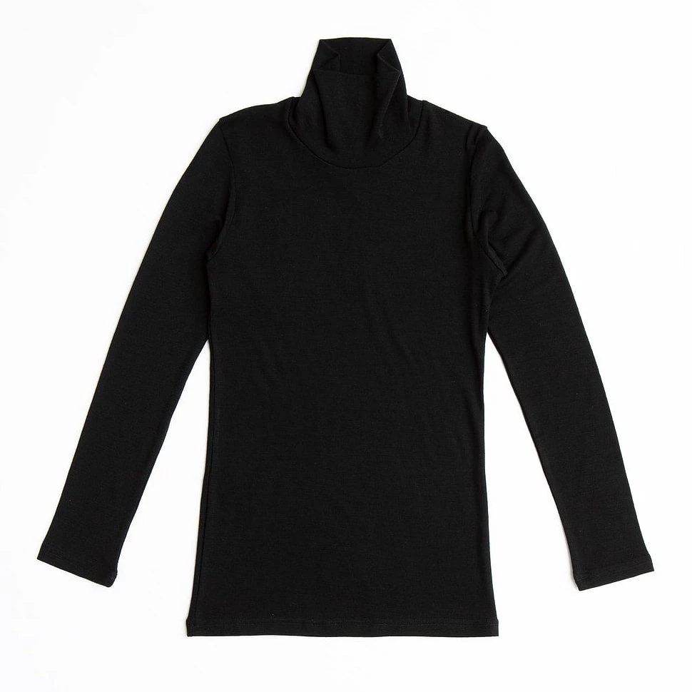 YARN Nz Tui Fine Merino Rib Turtle - Black Wardrobe 2 YARN Nz Tui Fine Merino Rib Turtle - Black Wardrobe