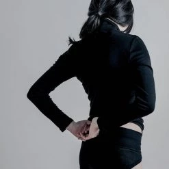 YARN Nz Tui Fine Merino Rib Turtle - Black Wardrobe 12 YARN Nz Tui Fine Merino Rib Turtle - Black Wardrobe