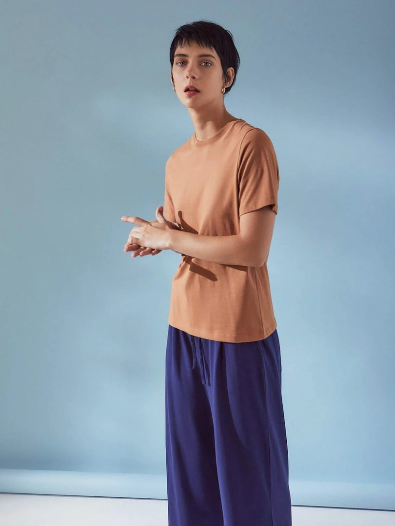 Kowtow EOS Sale* Classic Tee - Clay 1 Kowtow EOS Sale* Classic Tee - Clay