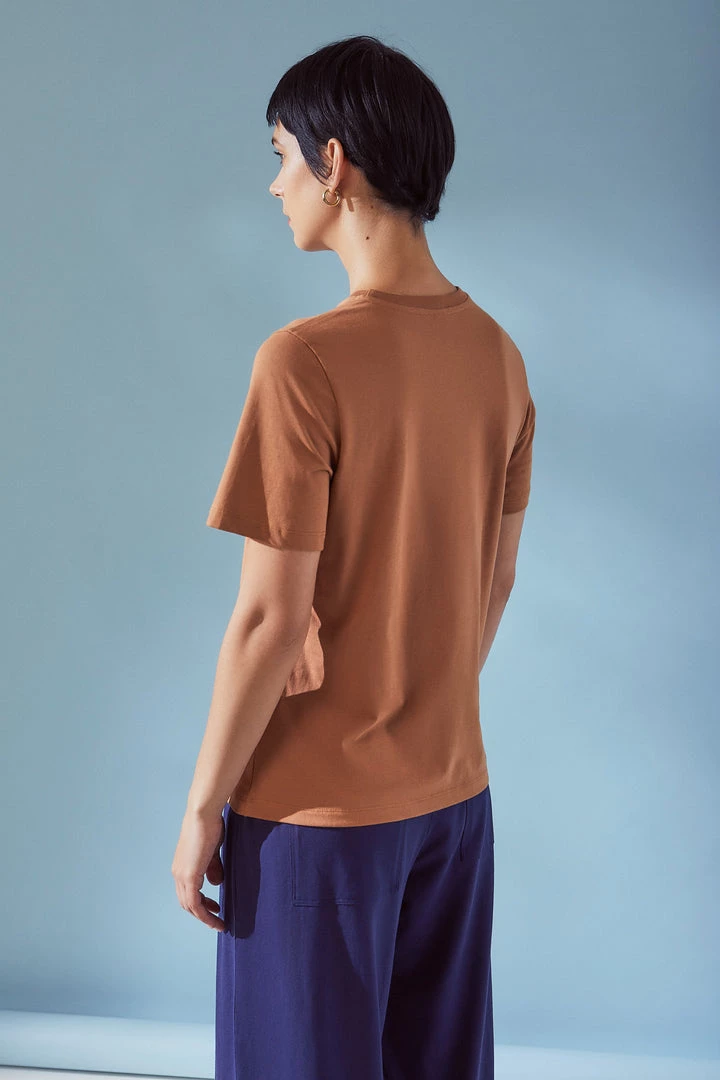 Kowtow EOS Sale* Classic Tee - Clay 2 Kowtow EOS Sale* Classic Tee - Clay