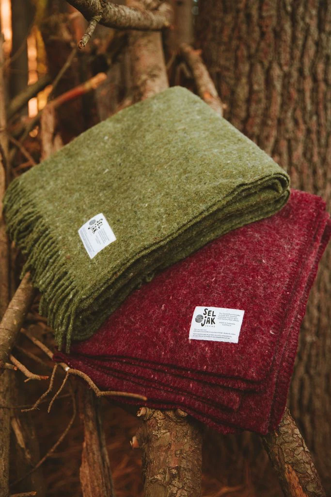 Seljak Brand Living Moss Blanket – Fringe 8 Seljak Brand Living Moss Blanket – Fringe