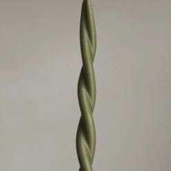 Wax Atelier Twisted Candle – Moss Living