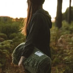 Seljak Brand Living Moss Blanket – Fringe 19 Seljak Brand Living Moss Blanket – Fringe