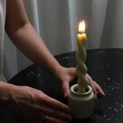 Wax Atelier Twisted Candle – Mother's Milk Living