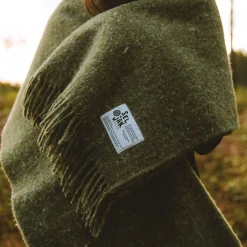 Seljak Brand Living Moss Blanket – Fringe 17 Seljak Brand Living Moss Blanket – Fringe