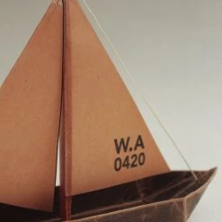 Wax Atelier Origami Kit - Waxed Paper Sail Boat