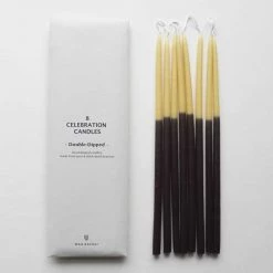 Wax Atelier 8 Celebration Candles – Double-dipped