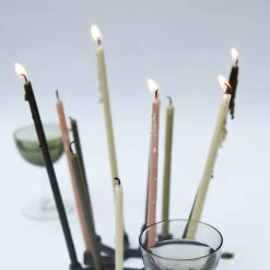Wax Atelier 8 Celebration Candles – Moss
