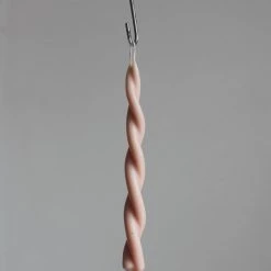 Wax Atelier Twisted Candle – Pink Blossom