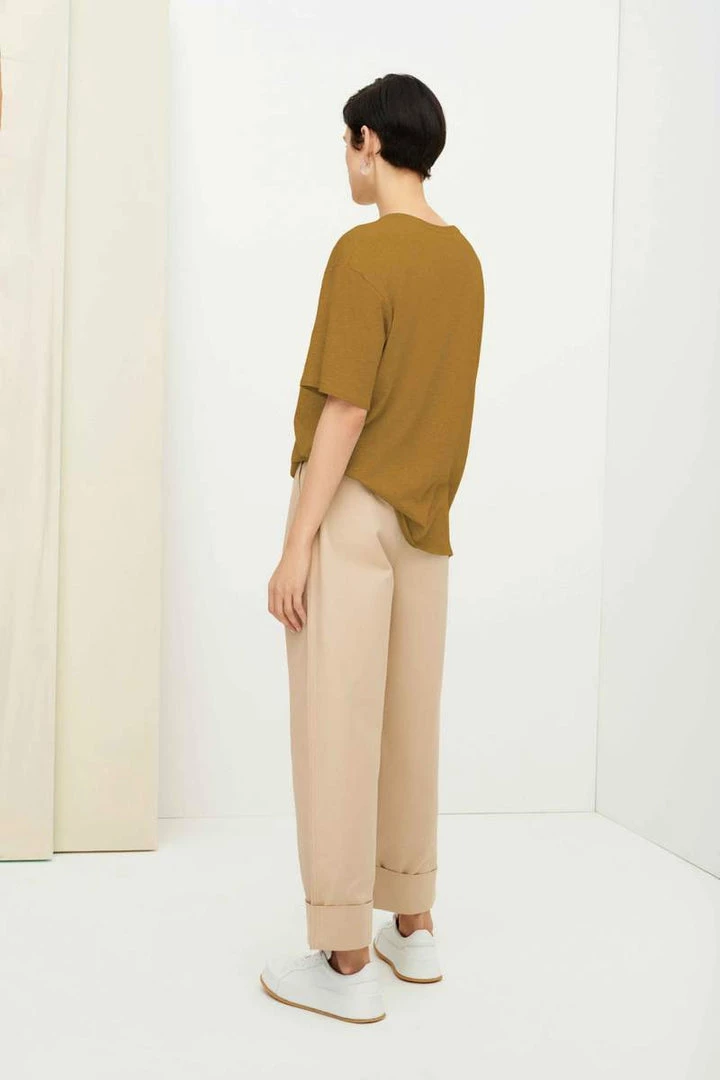 Kowtow EOS Sale* Light Tee - Gold 2 Kowtow EOS Sale* Light Tee - Gold