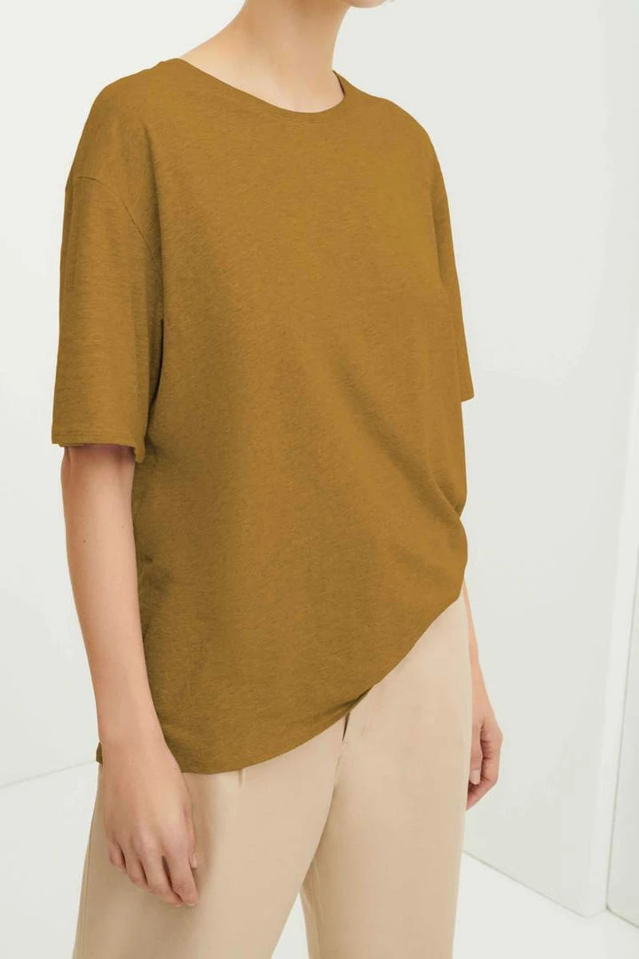 Kowtow EOS Sale* Light Tee - Gold 3 Kowtow EOS Sale* Light Tee - Gold