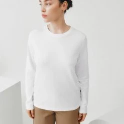 Kowtow Long Sleeve Top - White EOS Sale*