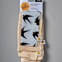 Nil Organic Produce Bags - Yellow Range, Bird (3 Pack) Kitchen＋Table