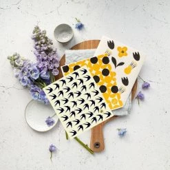 Nil Kitchen＋Table Eco Dishcloth - Yellow Dot