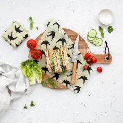 Nil Organic Beeswax Food Wrap - Yellow Range (3 Pack)