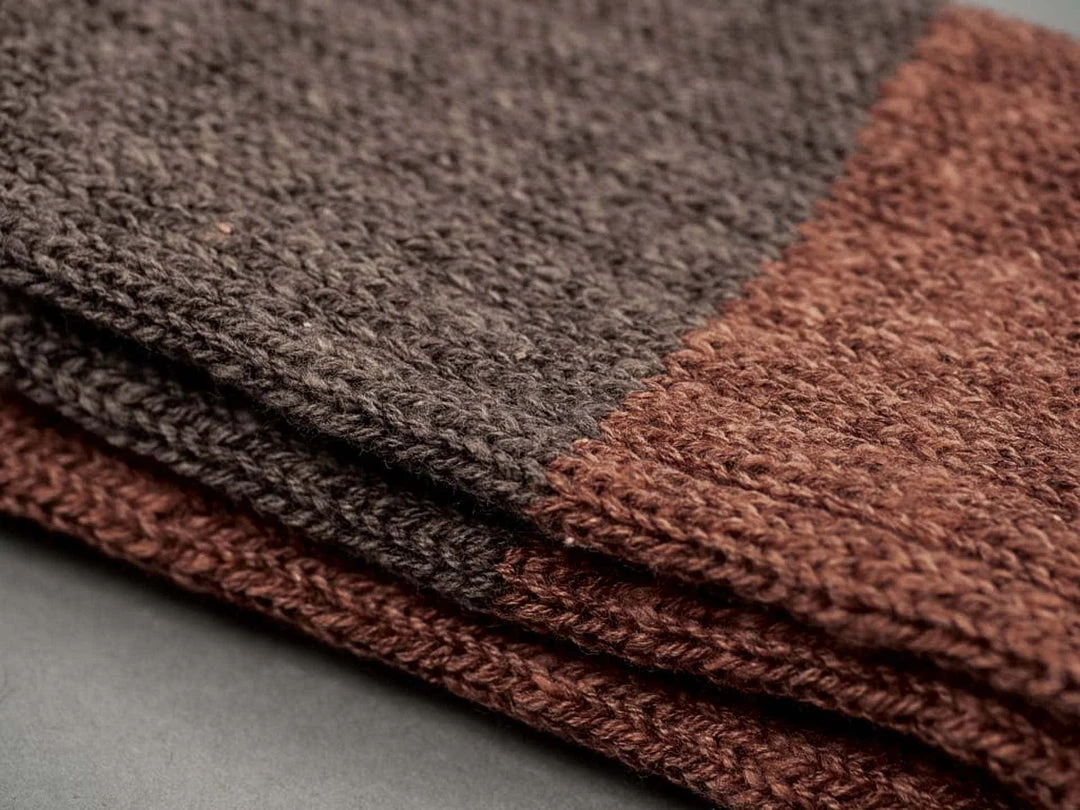 Nishiguchi Kutsushita Wardrobe Boston Slab Socks – Brown Fawn 6 Nishiguchi Kutsushita Wardrobe Boston Slab Socks – Brown Fawn