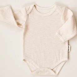 Noo Noo Baby＋Child Organic Long Sleeve Onesie - Stripe