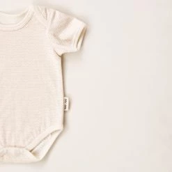 Noo Noo Baby＋Child Organic Short Sleeve Onesie - Stripe