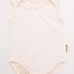 Noo Noo Baby+Child Organic Singlet Onesie - Spot 5 Noo Noo Baby+Child Organic Singlet Onesie - Spot