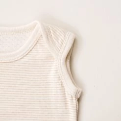 Noo Noo Organic Singlet Onesie - Stripe Baby＋Child