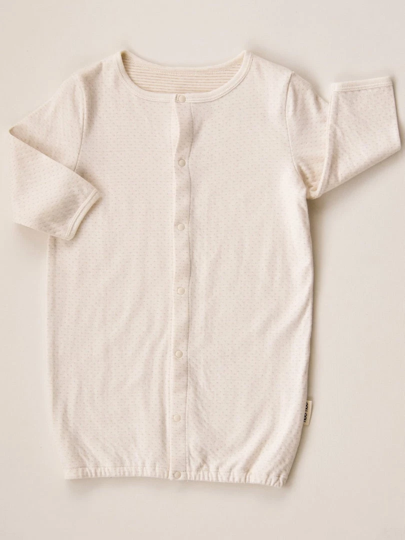 Noo Noo Organic Sleeping Gown - Spot Baby+Child 3 Noo Noo Organic Sleeping Gown - Spot Baby+Child