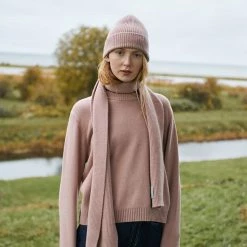 Organic Basics Recycled Wool Boxy Knit Jumper – Dusty Rose Wardrobe