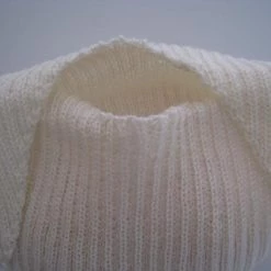 Weebits Baby＋Child Hand Knitted Singlet Vest - Ivory