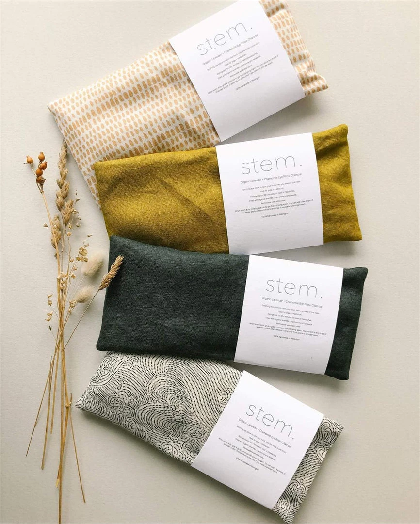 Stem <$50 Organic Lavender + Chamomile Eye Pillow - Acorn 3 Stem <$50 Organic Lavender + Chamomile Eye Pillow - Acorn