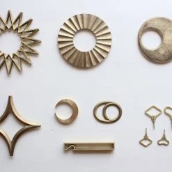 Futagami Living Brass Trivet – Sun 7 Futagami Living Brass Trivet – Sun